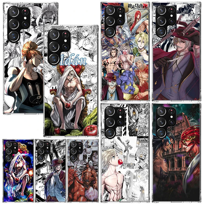 Record of Ragnarok Anime Phone Case For Samsung Galaxy S24 S23 S22 S21 Fe S20 Ultra S10 S9 + S8 Plus S10E Art Fundas Back Cover