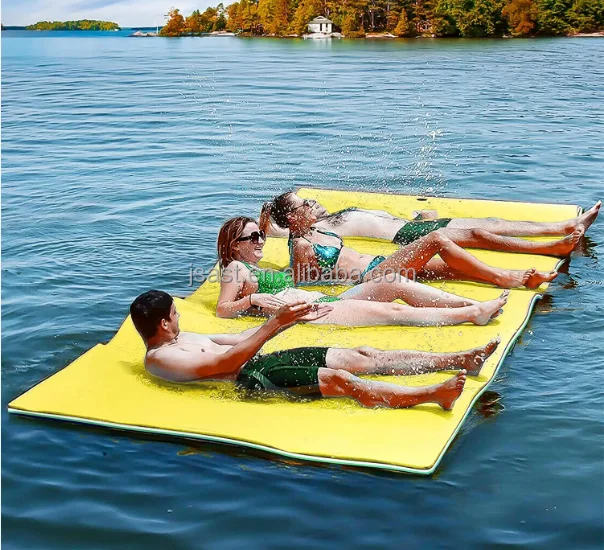 

Air Pad Inflatable Mattress Toy Water Floating Mat Lake Sea Yacht Swimming Pool Float Island Pads Foam Floating Cushion Balance