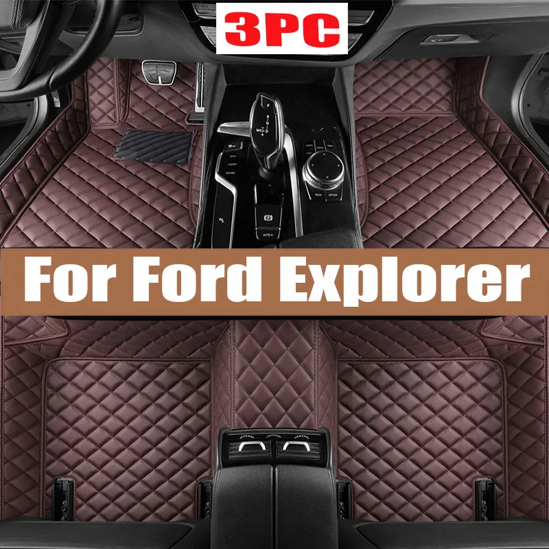 

Car floor mats for Ford Explorer 2006 2007 2008 2009 2010 2011 2012 2013 2014 2015 Custom auto foot Pads automobile carpet cover