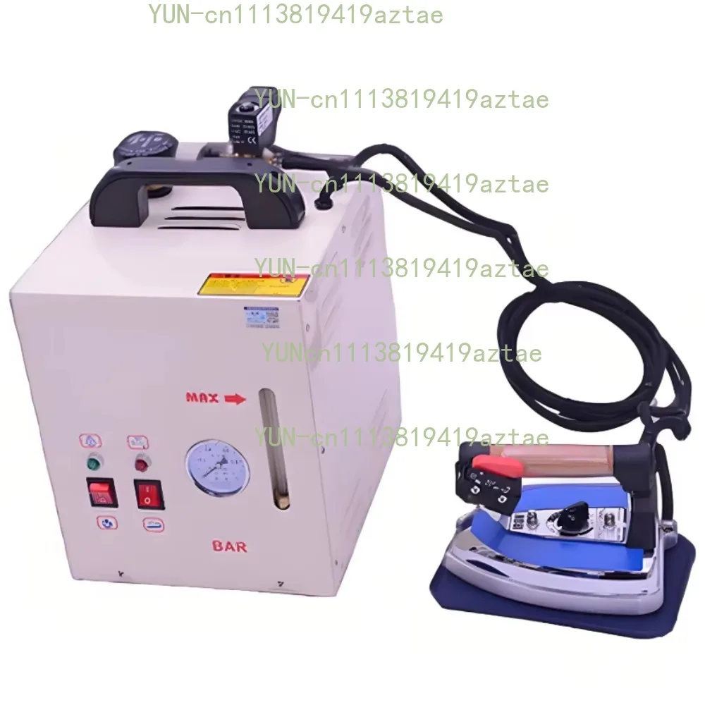 220V Industrial Pressure Steam Hanging Ironing Machine, Electric Heating Steam Boiler Dual-Purpose Iron