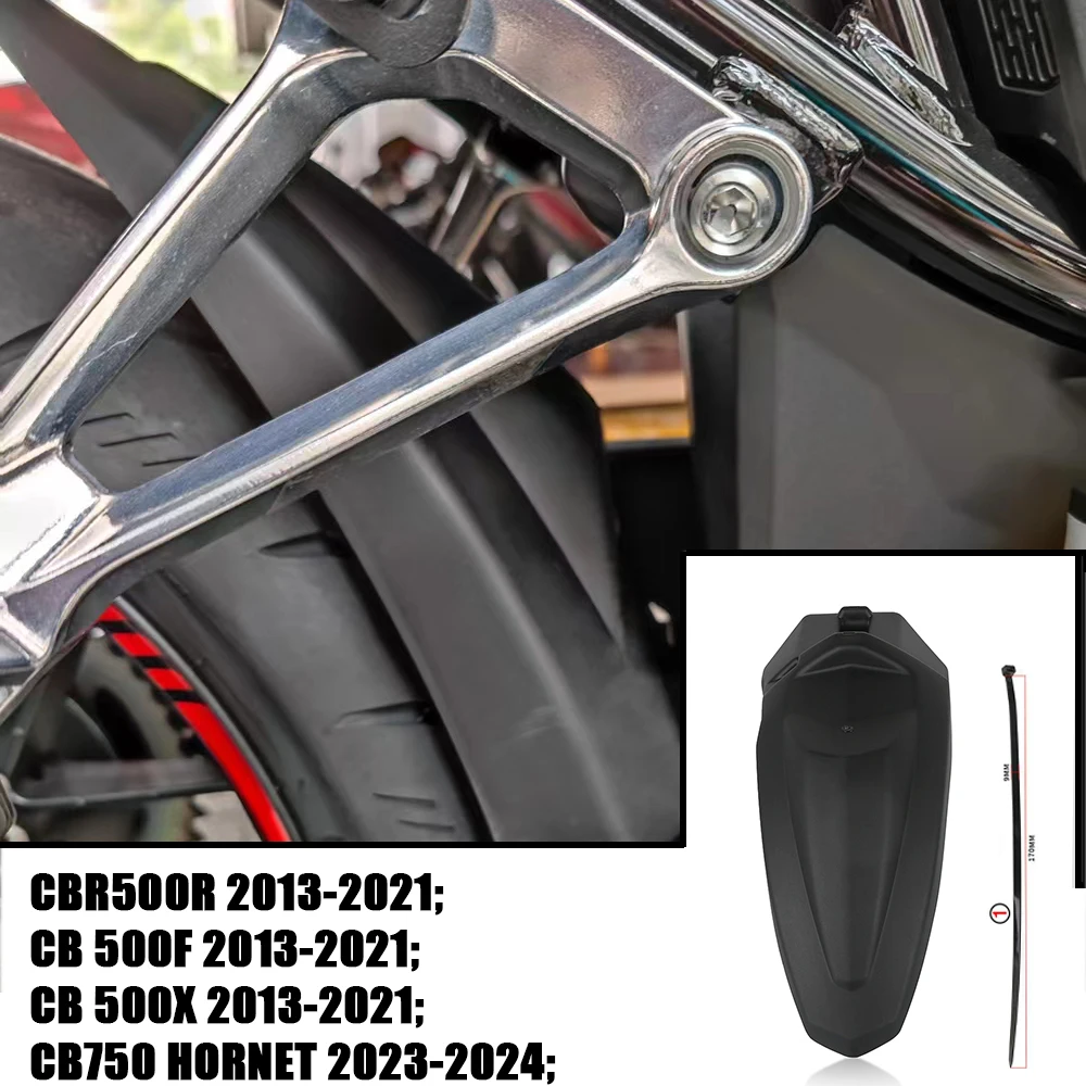 

For Honda CBR500R CB 500 F X CBR 500R CB500F CB500X 2013-2021 Motorcycle Rear Fender Mudguard Forward Splash Guard Accessories