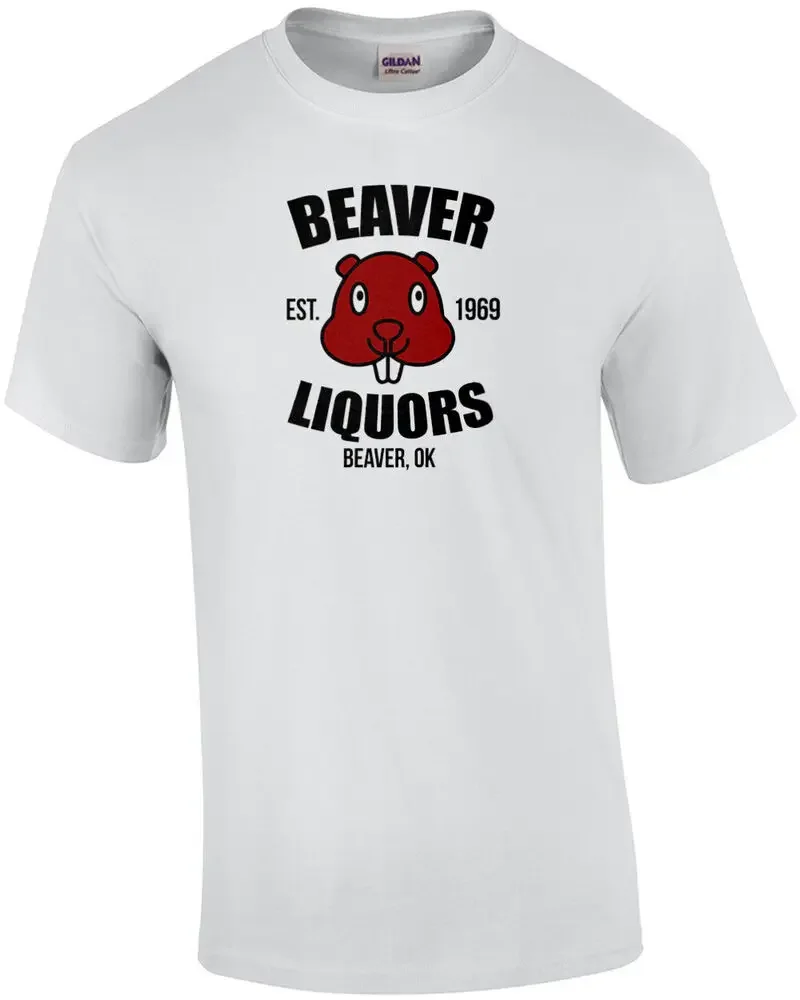 Beaver Liquors - Beaver,  Sexual Offensive T-Shirt Tees High Quality 100%Cotton Short Sleeve