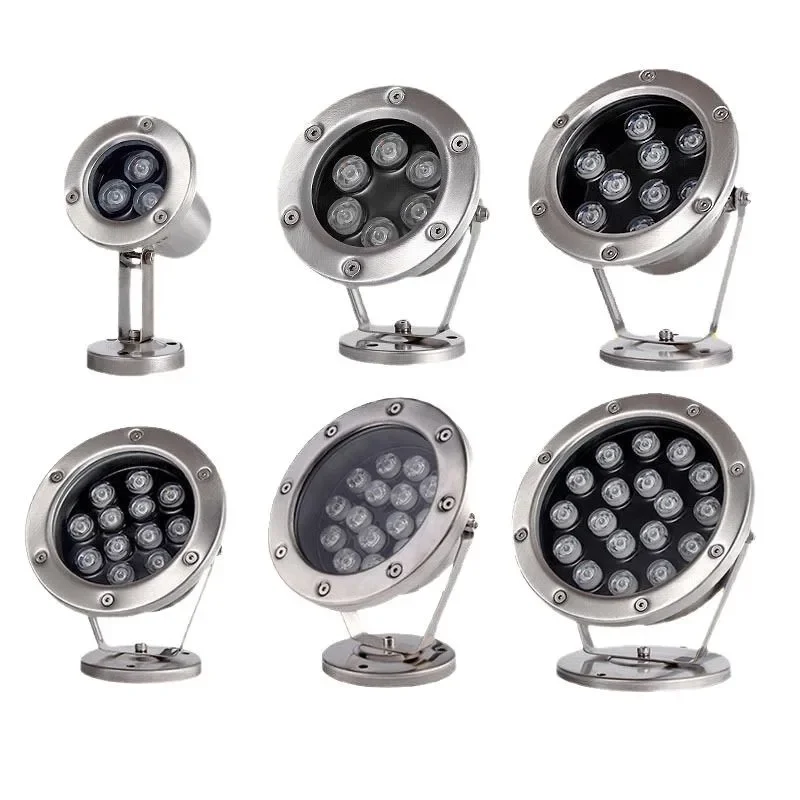 

Underwater light Waterproof internal and external control Pool light LED fountain Stainless steel outdoor
