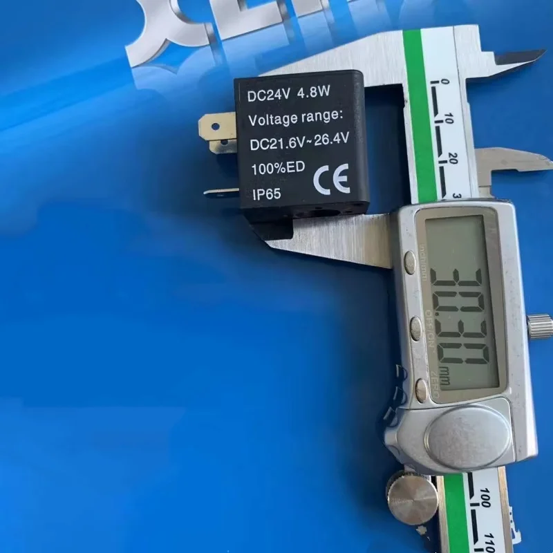 4V210-08 General Purpose Solenoid Valve with Separate Coil, AC220V 6.0VA, DC24V 4.8W, Height 30MM