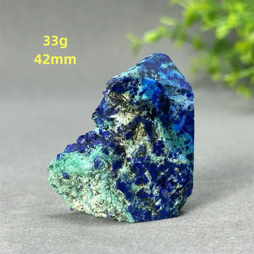 Natural Rare Azurite Malachite Tower Mineral Raw Stone Reiki Treatment Spiritual Meditation Witchcraft Home Decoration Gift