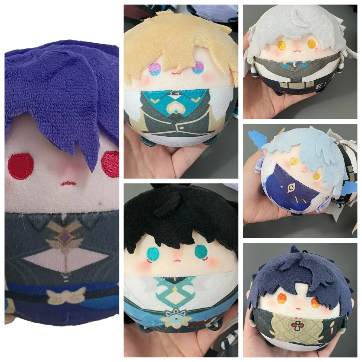 

10CM Game Honkai: Star Rail Dan Heng·Imbibitor Lunae Dr. Ratio Sunday Aventurine Cosplay Cartoon Doll Toys Dango Xmas Gift