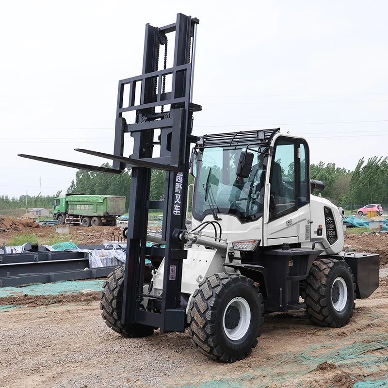 Price  Diesel Forklift 6 Ton 7m Lift Height National IV Emission Engine Powerful