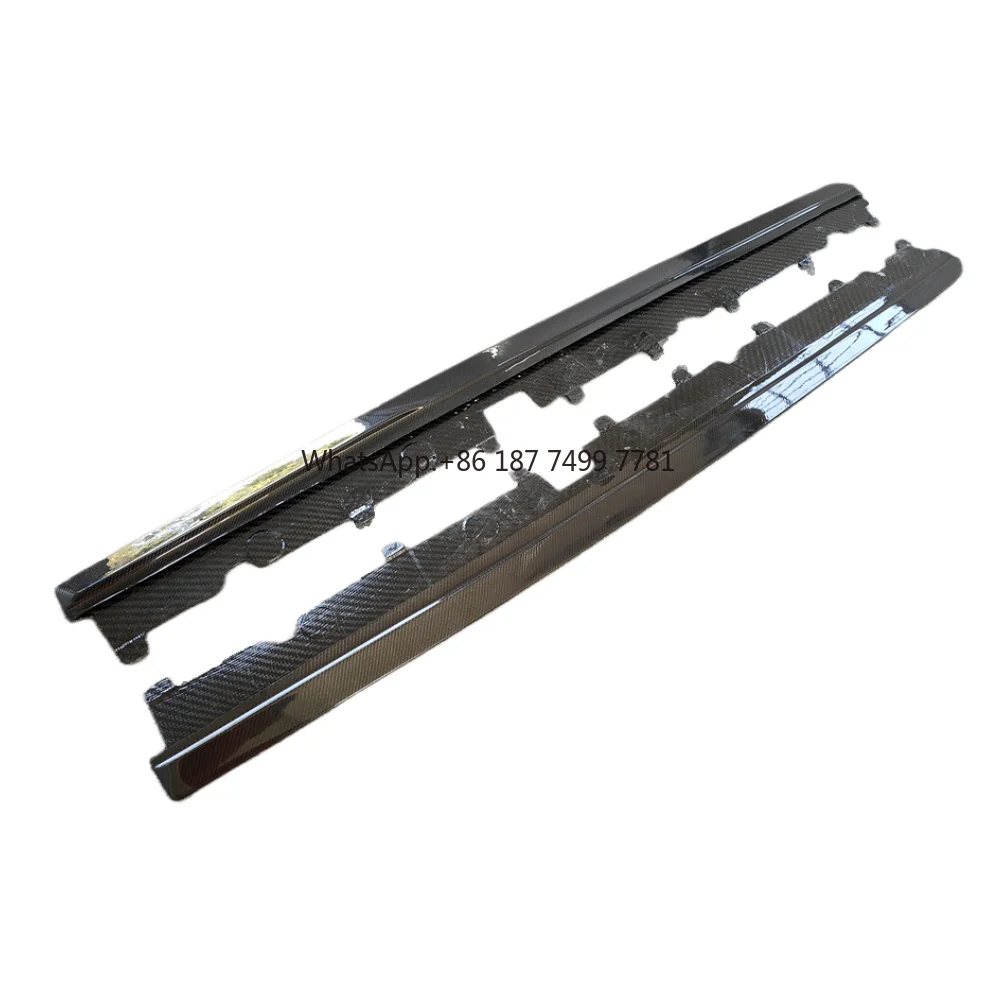 

True Carbon Fiber P-style Car Accessories Side Skirt Body Kit for the New . R8 Body Kit