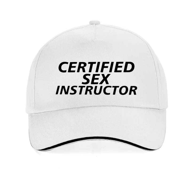 Casquette de Baseball amusante pour hommes et femmes, chapeau d'instruments sexuels certifiés pour adultes, première leçon, chapeau d'humour réglable pour enseignant