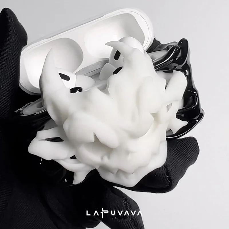 

Чехол для Airpod Pro, силиконовый чехол с маской монстра, чехол для наушников, защитный чехол для беспроводных наушников Y2k, украшения, аксессуары, подарок