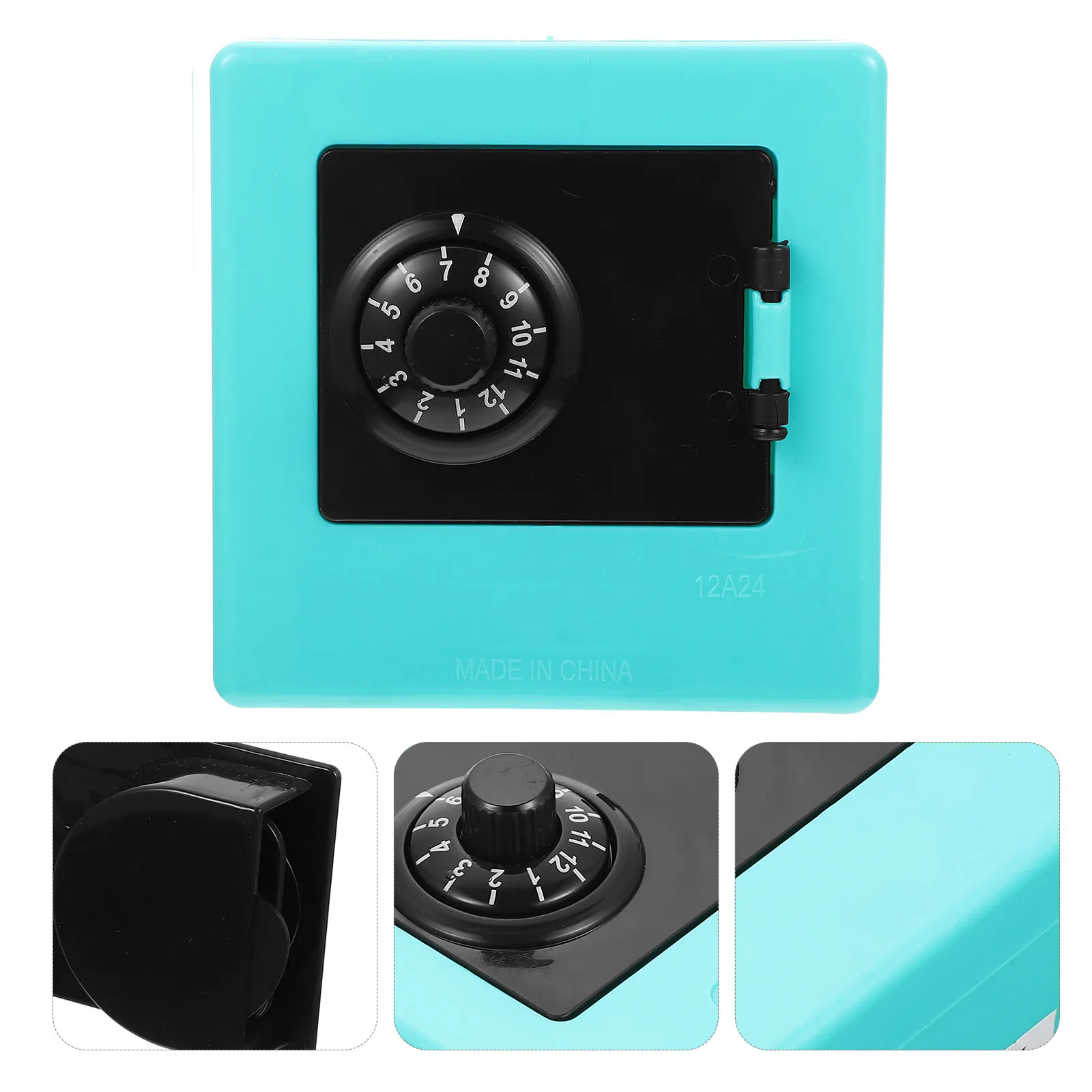Miniature Strongbox for Children Multi Function Money Box Durable Scratch Proof Creative Decorative Gift Home Mini Safe