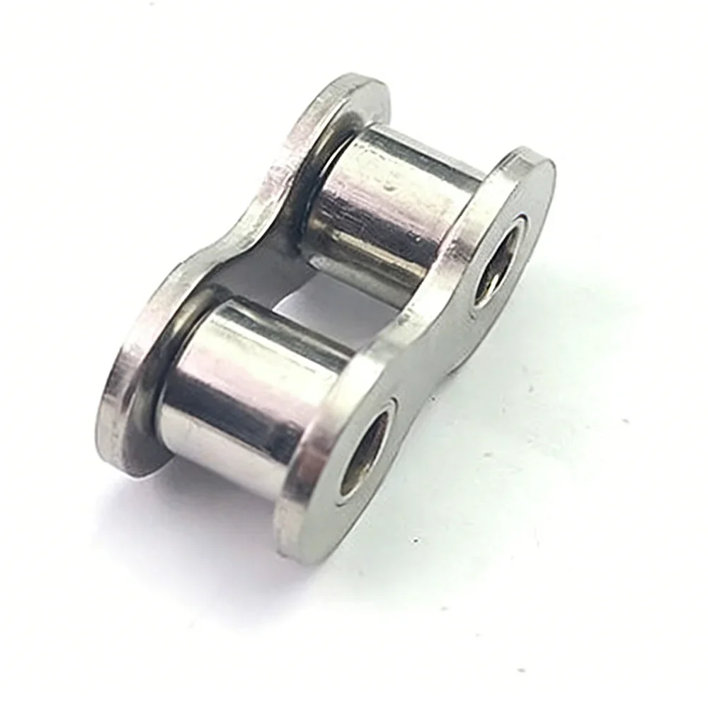 304 Stainless Steel Inner Link Extension Fittings for 06B 08B 10A 12A 16A Industrial Transmission Roller Chain Accessories