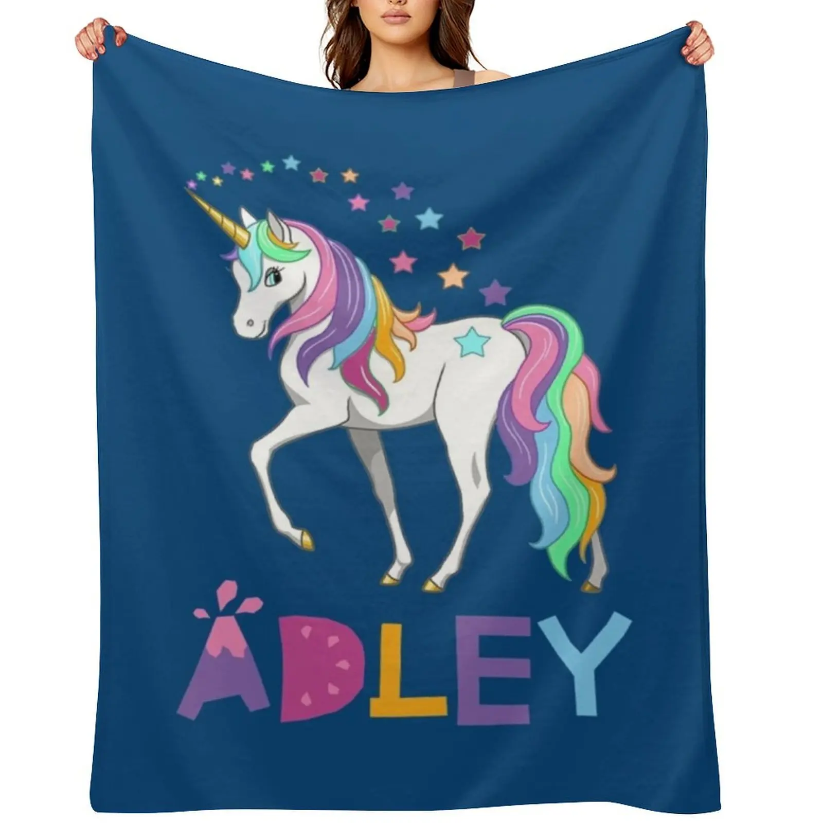 

a for adley Throw Blanket Hairys Furrys Summer Giant Sofa Blankets