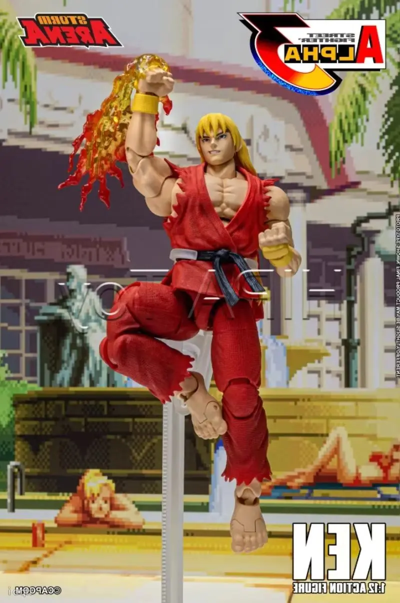 【In stock】 ST ARENA3 1/12 Scale Arena Ryu Articulated Anime Action Figure Collectible Model Toy