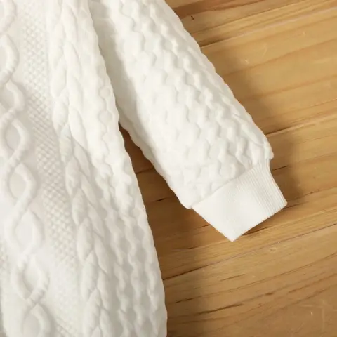 0-18 महीने के नवजात शिशु के लिए रोम्पर, लड़के, लड़कियां, प्यारे कान, ठोस हुड वाली लंबी आस्तीन वाली बेबी बॉडीसूट कपड़े, शिशु शरद ऋतु और सर्दियों की पोशाकें 10 best sales चमत्कारी शिशु - №4