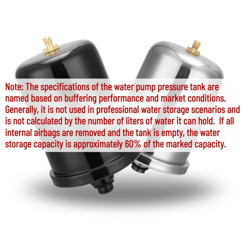1 قطعة 2L/1.5L خزان التوسعة استبدال ل التلقائي بالكامل الداعم الماء الساخن البارد الذاتي فتيلة مضخة خزان الضغط المستمر المحلي