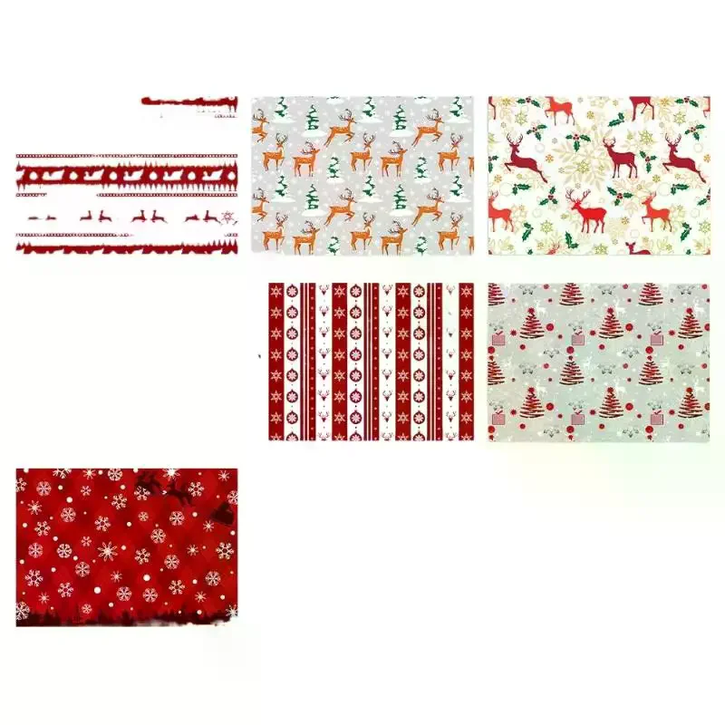 1 Sheet Of 19.68x27.56 Inches Christmas Gift Wrapping Paper Can Be DIY Wrapping Paper Suitable For Holiday Christmas