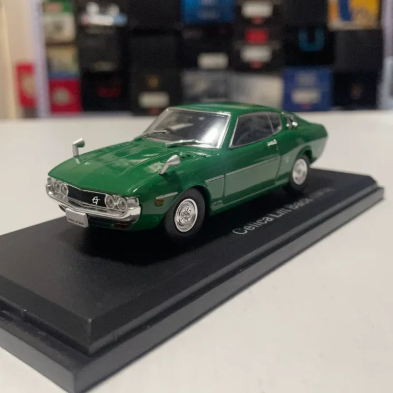 (Old Stock Paint Defect) Norev 1:43 1973 CELICA Lift Back RA25 Alloy Car Model Collectibles Toy Unique gift Scene Simulation