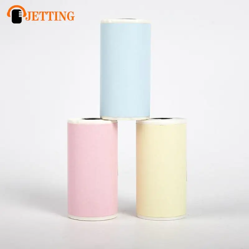 3pcs Mini Photo Printer Printable Sticker Paper Roll Self-Adhesive Thermal Paper 5.6*3.0*3.0cm For PeriPage Thermal Printer