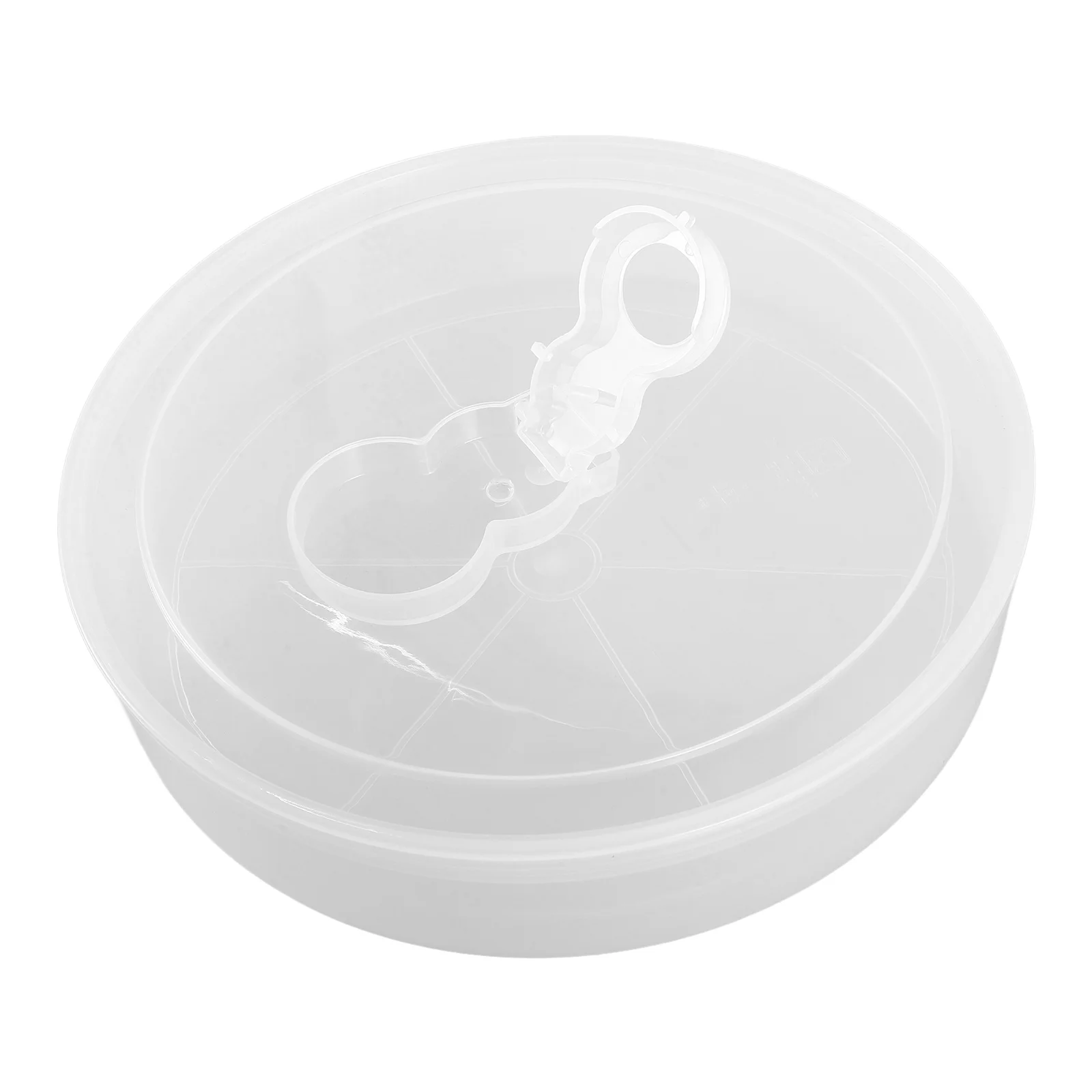 

Tea Storage Containers Round Plastic ganizer Airtight Lid PP Material Snack Box Small Tea Chest Kitchen Bar Supplies