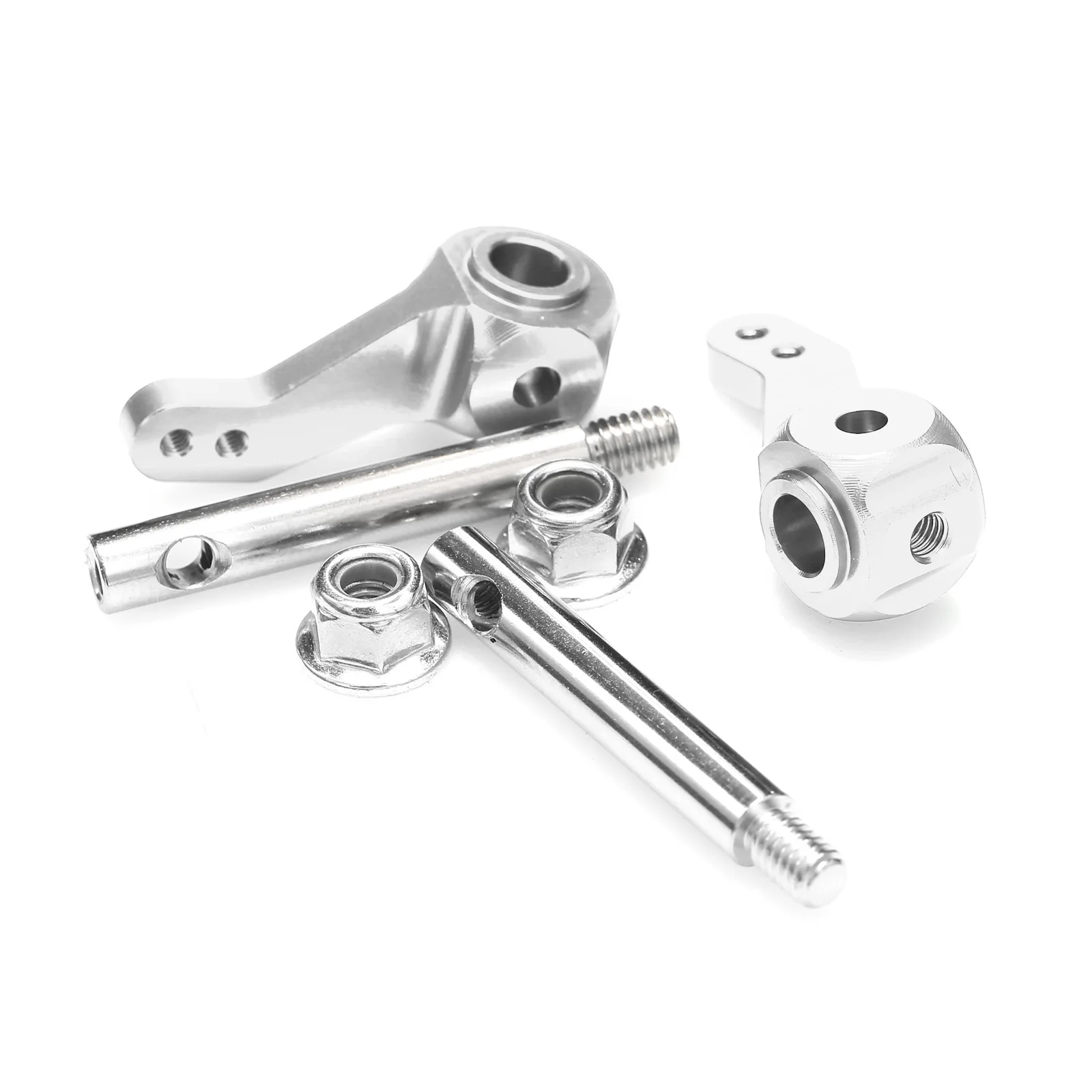 Achsschenkel aus Metall für Tamiya Lunchbox CW-01, RC-Autozubehör aus CNC-Aluminiumlegierung – Detail 6