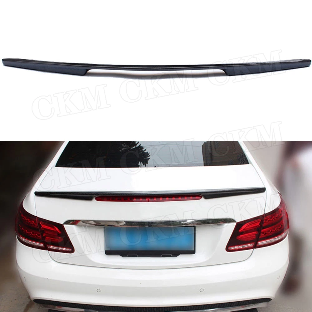 

Carbon Fiber Rear Wing Spoiler Trunk Boot Lip for Mercedes Benz E Class W207 C207 E260 E350 Coupe 2 Door 2010 - 2016