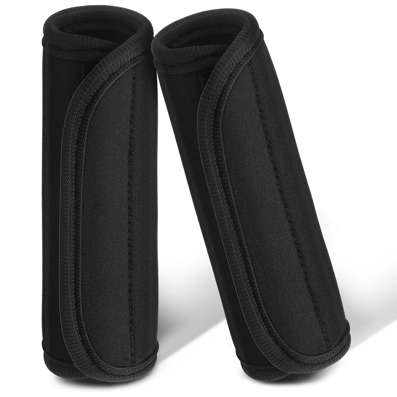 

2 Pcs Horizontal Bar Non-slip Barbell Supply Mat Dumbells Tension Rod Protective Pad Polyester Palm Grip Cover Man