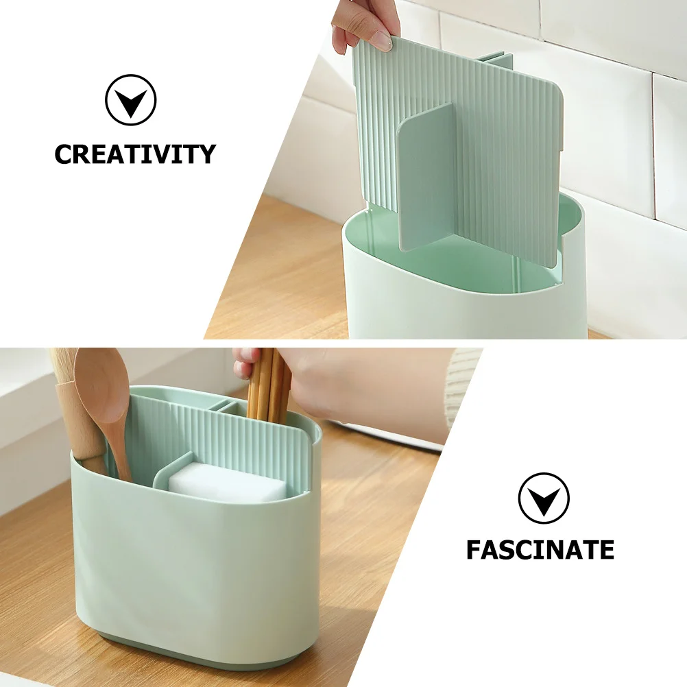 

Utensil Holder for Countertop Premium Material Chopsticks Spoons Knives Forks Storage Kitchen Organizer