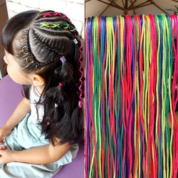 90cm 4-30Pcs Colorful Randomly Hair Braids Rope Strand for Hair Braiding Girls DIY Ponytail Braids Women Styling Tool Dreadlocks