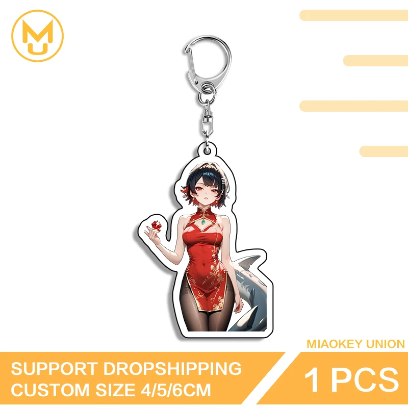Beautiful Zenless Zone Zero Ellen Joe Funny Double Sided Acrylic Keyring Premium Edgy For Backpack Clothes Hat Jewelry Gifts