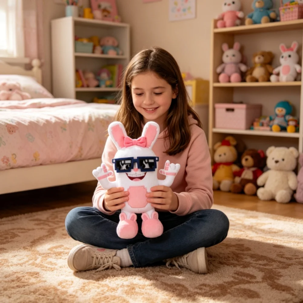 

В наличии: Плюшевая кукла Boppin Bunny Sahur Steal A Brainrot, милая аниме-игрушка, подарок на день рождения и Рождество