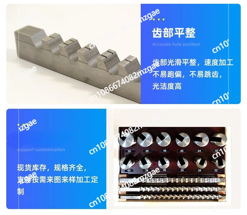 21PCS Metric Keyway Broach Set, High Speed Steel HSS Standard Parts Keyway Push Set