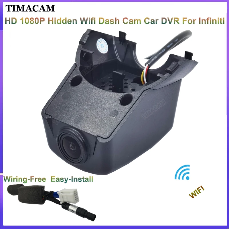 

TIMACAM HD 1080P Wifi Car Driving Video Recorder Dashcam For Infiniti qx50 qx 50 2018 2019 2020 2021 Car Dvr Dash Cam Camera