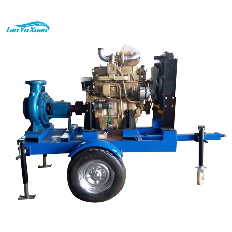 Orchard  irrigation pump portable mobile  farm irrigation pump irrigation water pump set with  engine