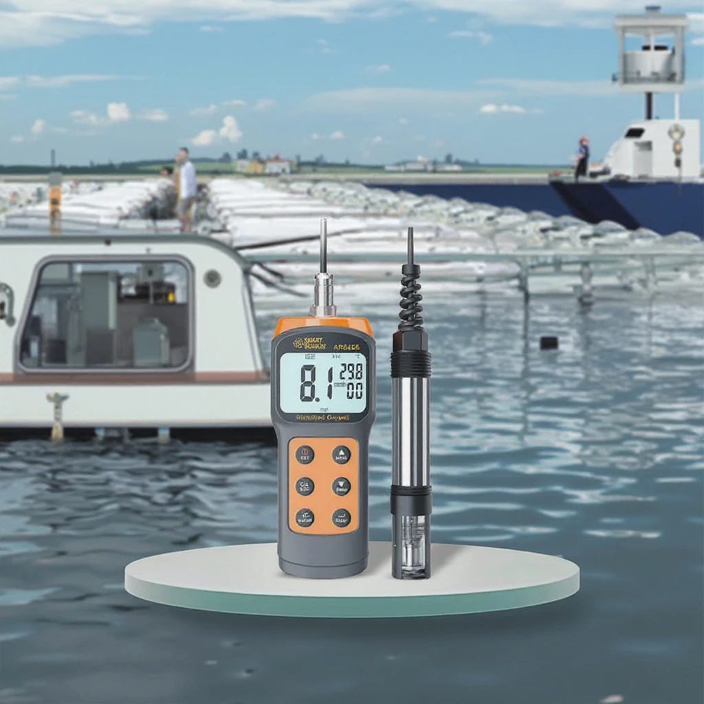 

Portable 0-30mg/L Range DO Meter Handheld Dissolved Oxygen Tester For Fish & Shrimp Ponds In Aquaculture OEM Customizable