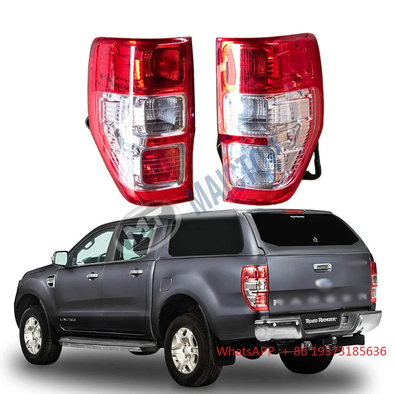 

MAICTOP Car Accesorios Rear Lamp Tail Lights Taillight for ford Ranger T6 Wildtrak 2012 2013 2014 2015 2016-