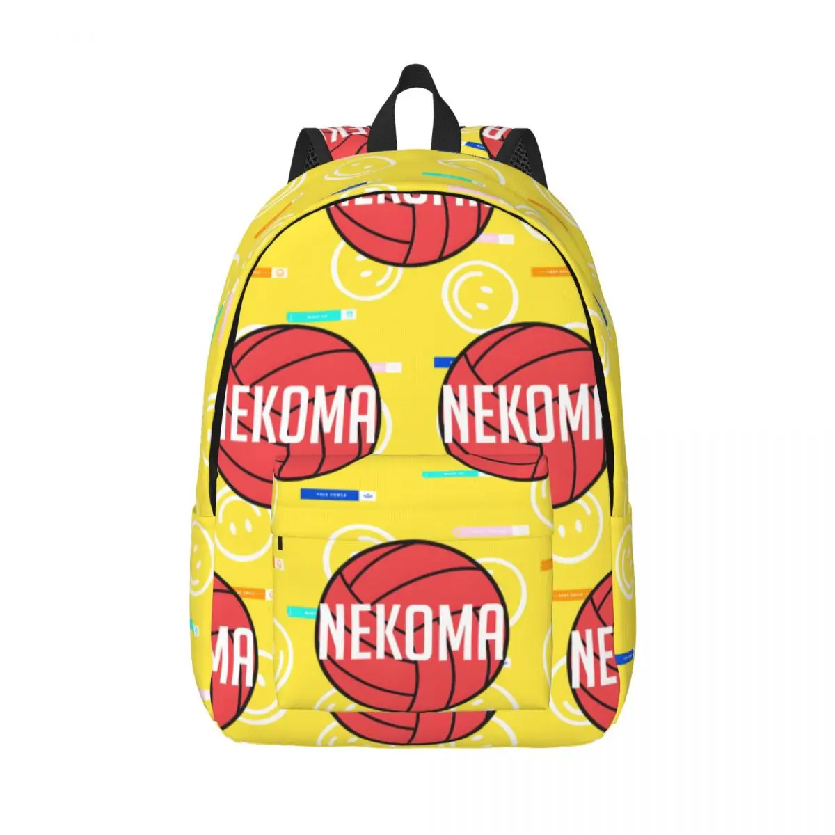 Travel Nekoma High Zipper Closure Wszechstronna torba do przechowywania Haikyuu dla kobiet Bookbag Powrót do szkoły Prezent