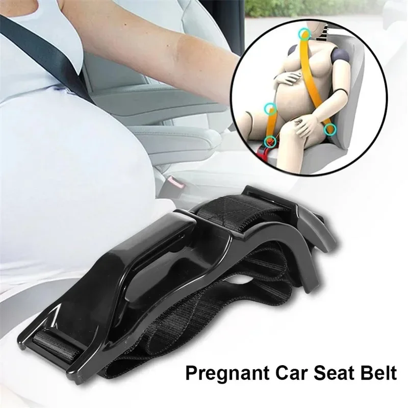 Pregnant Car Seat Belt Adjuster Comfort and Safety for Maternity Moms Belly Pregnancy Woman Driving