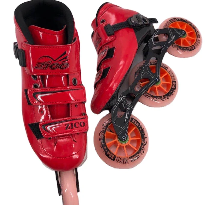 Each Carbon Fiber Inline Speed Skates 4 Wheels Skating Professional Skates Shoes Professional