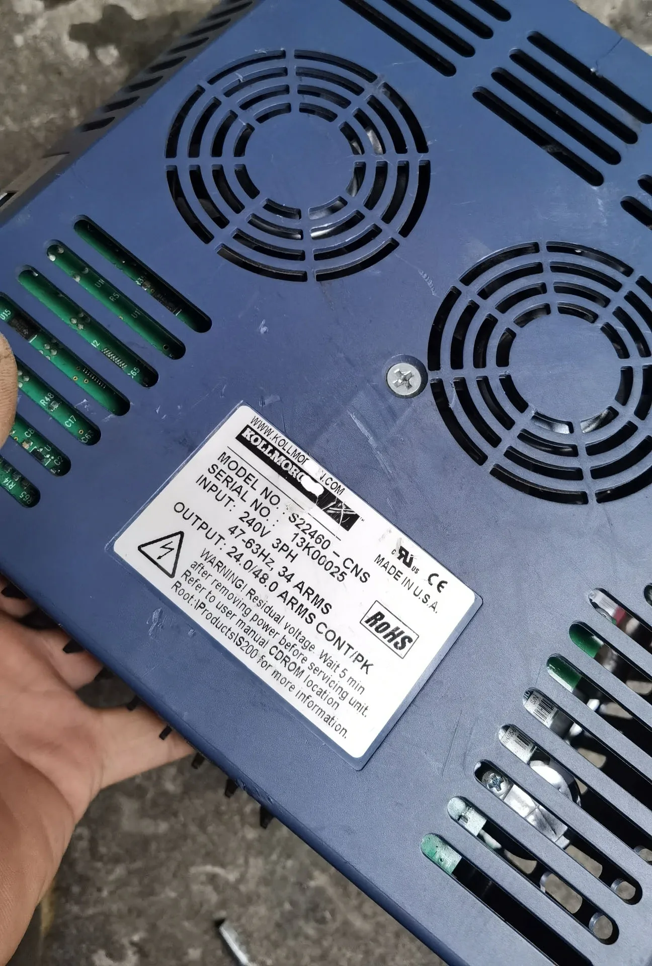 Сервопривод S22460-CNS для Danaher S22460-CNS