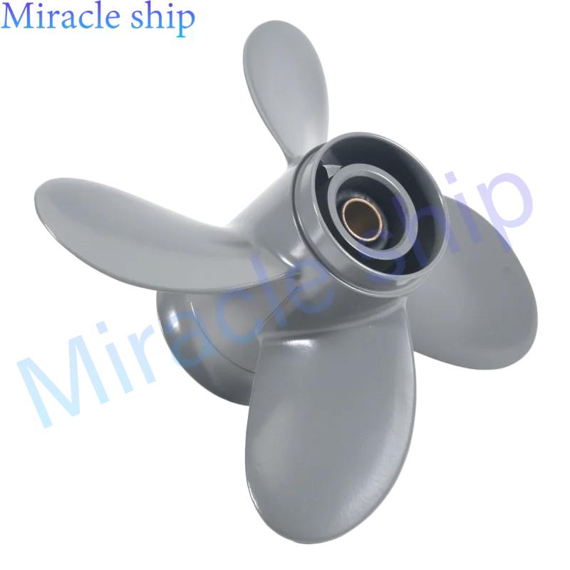 

58134-ZV4-011AH 9 1/4X11 Aluminum Propeller for Honda Outboard Motor BF8D/BF9.9D BF9.9/BF15A BF15D/BF20 8 Splines