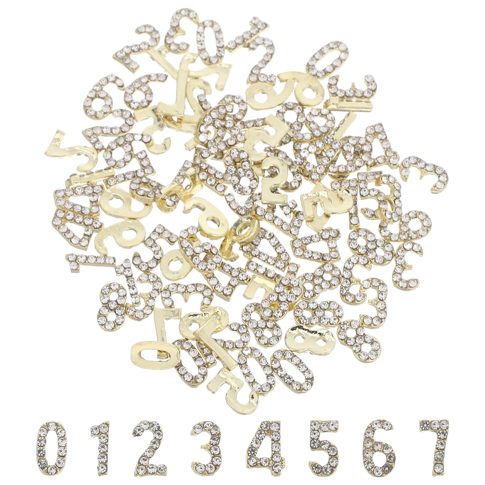 

100 шт. подвески для ногтей со стразами - уникальный декор для дизайна ногтей с плоской задней частью - хрустальные украшения на железной основе для ногтей на свадьбу