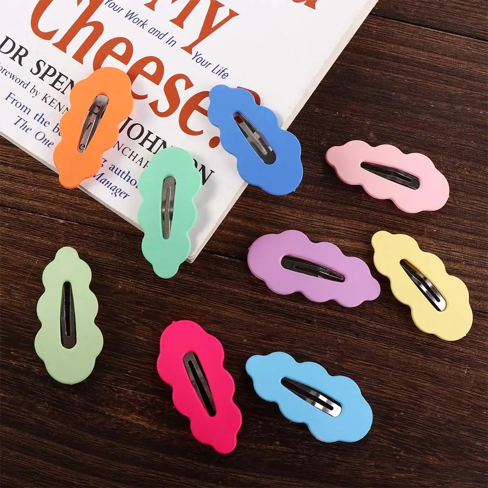 Duckbill Clip Voor Vrouwen Pony Clip Candy Color Geschenken Haaraccessoires Koreaanse Stijl Haarspeld Wave Haarclip Vrouwelijke Haarspeldjes