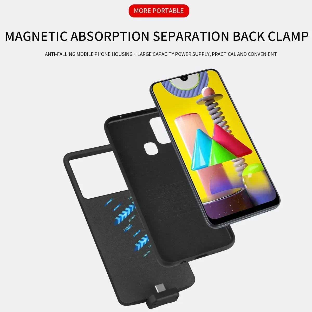 Factory New 5000Mah For Samsung Galaxy S20 FE Battery Case S20FE Charger Bank Power Case For Samsung Galaxy S20 FE Battery Case