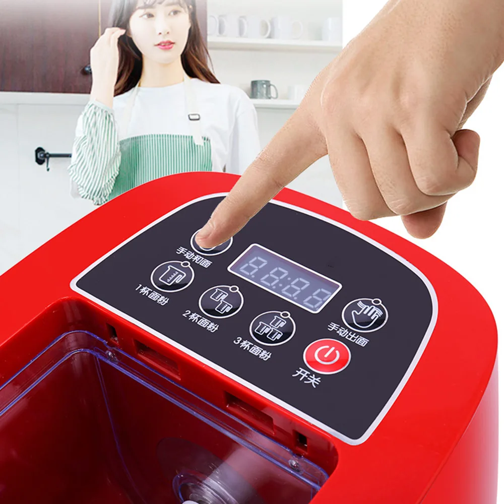 ماكينة صنع المعكرونة الأوتوماتيكية بالكامل ماكينة صنع المعكرونة الذكاء المنزلي ماكينة صنع الزلابية الكهربائية ماكينة صنع المعكرونة السباغيتي