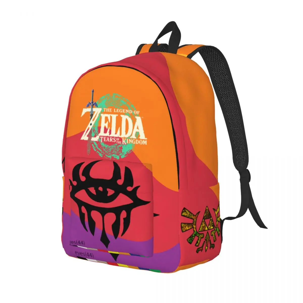 Birthday Gift Comfortable Multi Compartment Schoolbag Z-Zelda Dual-Use Female Rucksack Travel