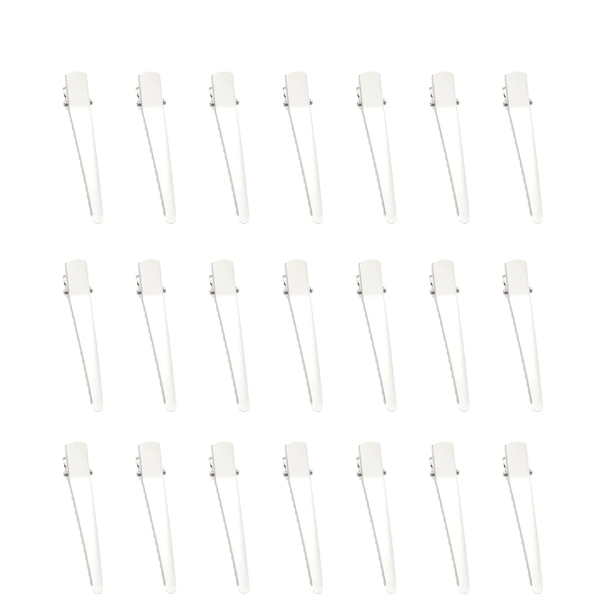 

50Pcs Metal Duck Bill Clips Strong Hold Sectioning Hair Clips for Salon Styling Perm DIY Updo Hairdressing Clip