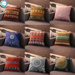 Vintage Turkey Style Painting Ethnic Bohemia Persian Pattern Pillowcase Cover Cushion Cover For Sofa Bedroom Pillow Cases Decor