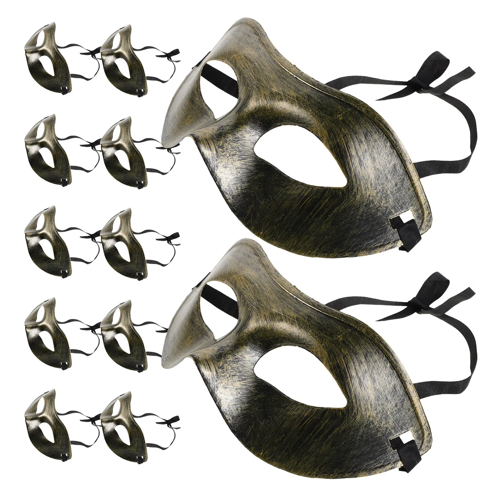 15 Pcs Cosplay Masquerade Mask Fancy Dress Dancing Half Face for Women Eye Party Adult Elegant Halloween Costumes