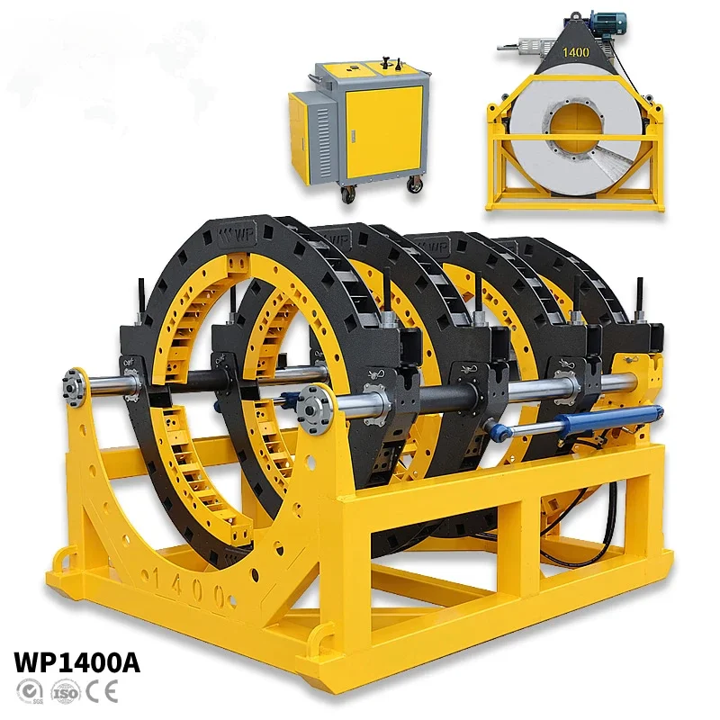 1400mm HDPE Butt Fusion Machine Thermoplastic Pipe Welding Machine with hoist and data logger WP1400A